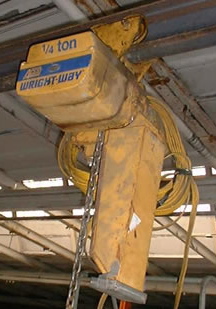 1/4 TON ... WRIGHT WAY CHAIN HOIST